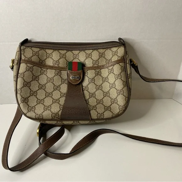 Bucci Brown and Tan Shoulder Bag - Picture 2 of 5